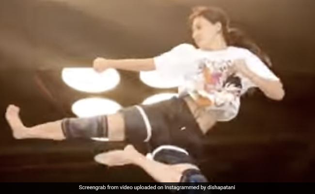 Disha Patani Shows Off Her Flying Kick In This Video. See Post