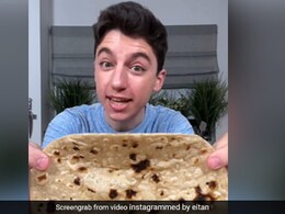 American Chef Makes Perfect Roti; Indians Worldwide Are In Awe Of His Skills American Chef Makes Perfect Roti; Indians Worldwide Are In Awe Of His Skills