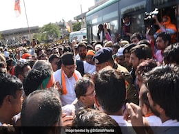 Big BJP Protest In Rajasthan For CBI Probe Into Teachers' Paper Leak Case Big BJP Protest In Rajasthan For CBI Probe Into Teachers' Paper Leak Case
