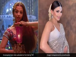 ऐश्वर्या राय के 'कजरा रे' पर Urvashi Rautela ने किया झूमकर डांस, वीडियो शेयर कर लिखा- जालिम नजर हटा ले ऐश्वर्या राय के 'कजरा रे' पर Urvashi Rautela ने किया झूमकर डांस, वीडियो शेयर कर लिखा- जालिम नजर हटा ले