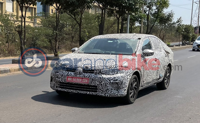 Upcoming Volkswagen Compact Sedan Spotted Testing Again