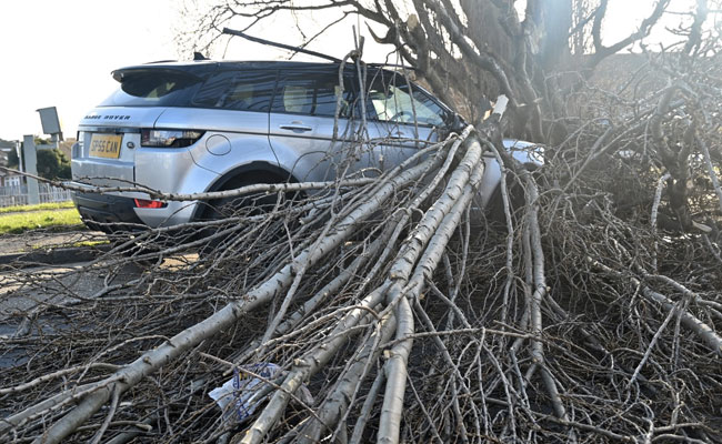 Millions At Home, No Power, Debris Everywhere: Storm Eunice Halts Europe