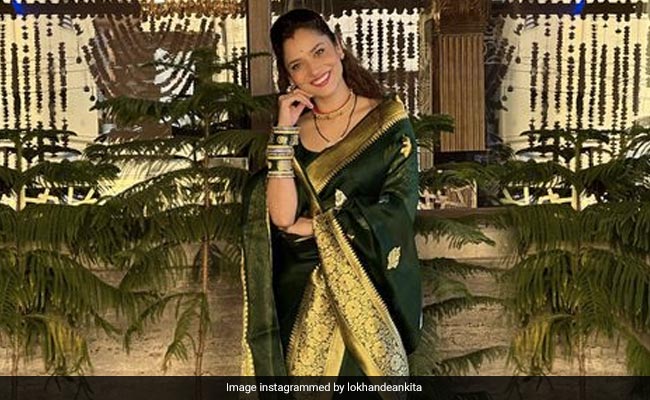Ankita Lokhande Is Thrilled To Dress "Like A Bride" In These Sarees