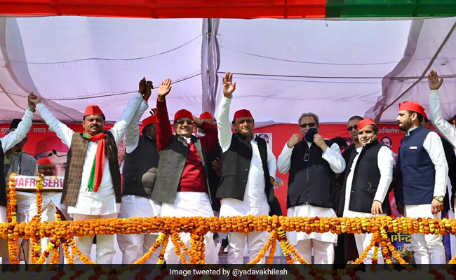 UP Polls: BJP Is Party Of Liars, Says Akhilesh Yadav