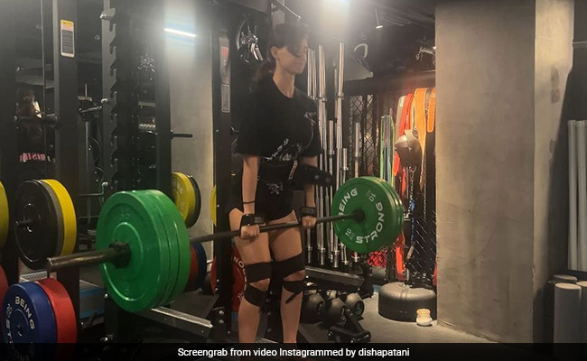 Disha Patani Aces 80 Kg Rack Pull. Tiger Shroff's Sister Krishna Leaves A Fiery Comment