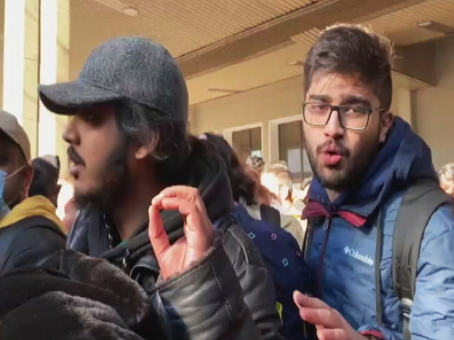 "Really Need To Go Back Home": Indian Students At Kyiv Train Station