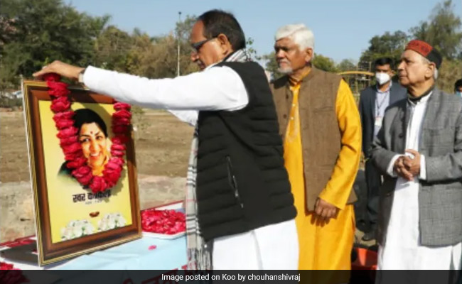 Madhya Pradesh Chief Minister's Tribute To Indore-Born Lata <i>Didi</i>