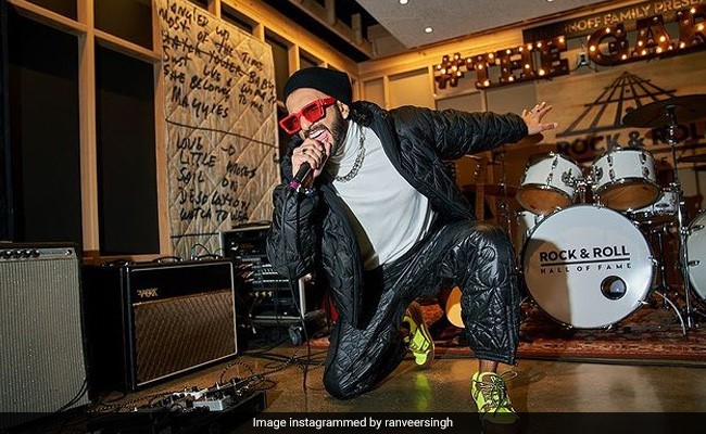 ICYMI: Ranveer Singh Being Ranveer Singh In The Rock And Roll Hall Of Fame