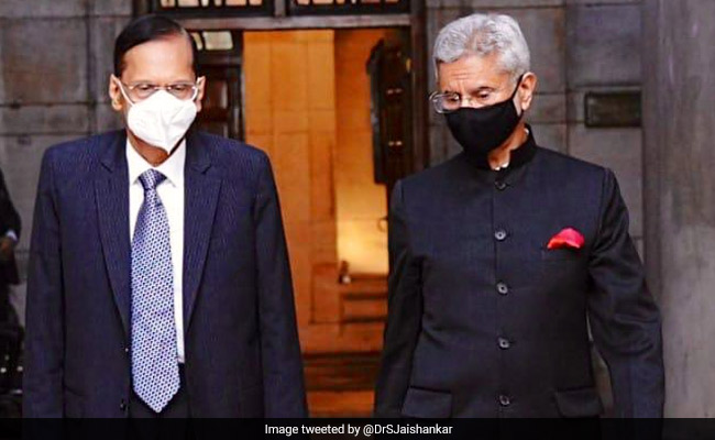 Foreign Minister S Jaishankar Holds Talks With Sri Lankan Counterpart