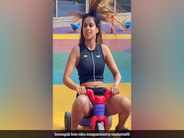 निया शर्मा ने किड्स प्ले एरिया में ट्राइसाइकिल चलाई तो फैंस बोले -आप तो प्यारी बच्ची लग रही हैं  निया शर्मा ने किड्स प्ले एरिया में ट्राइसाइकिल चलाई तो फैंस बोले -आप तो प्यारी बच्ची लग रही हैं