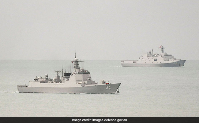 Australia Accuses Chinese Warship Of Shining Laser At Its Patrol Plane