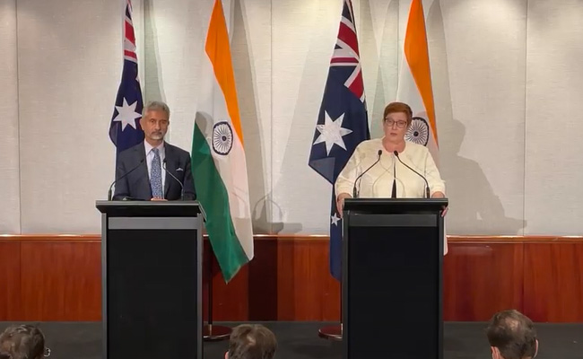 "When A Large Country...": India Flags China's Border Moves At Quad Meet