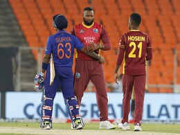 Suryakumar Yadav's Reaction To Kieron Pollard's "Why Aren't You Flicking Like IPL" Sledge In 1st ODI