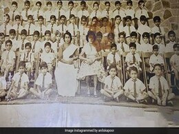 Anil Kapoor Shares A Throwback Picture From His School Days Anil Kapoor Shares A Throwback Picture From His School Days