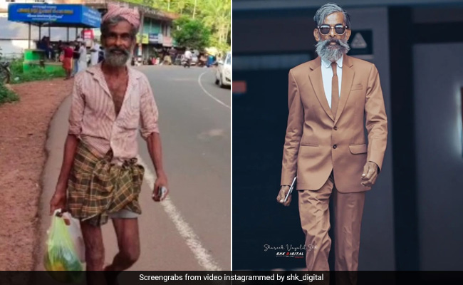 Viral: 60-Year-Old Labourer From Kerala Turns Model
