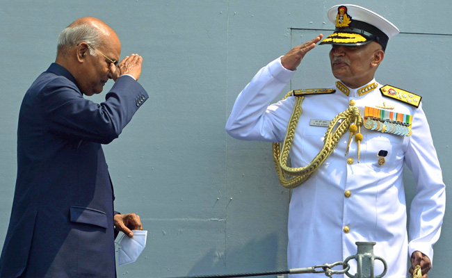 Self-Reliant, Prompt, Prepared For Contingencies: President Kovind Commends Navy