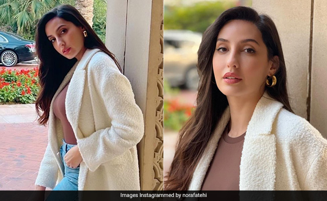 Nora Fatehi Keeps It Casual Chic In Sunny Dubai With Her Muted Outfit And A Rs 4 Lakh Lady Dior Handbag