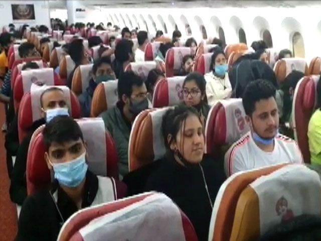 "Problem Is Crossing Border": 5th Flight With Indians From Ukraine Lands