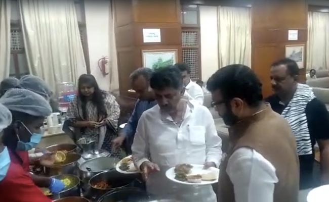 Over Sedition Charge On Karnataka Minister, Congress Sleepover In Assembly