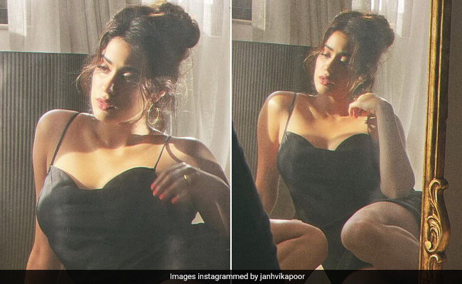 Mirror, Mirror On The Wall, Isn't Janhvi Kapoor In Black The Chicest Of All?