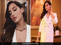 Nora Fatehi Ups The Fashion Power Game In Her Chic White Blazer Dress Nora Fatehi Ups The Fashion Power Game In Her Chic White Blazer Dress