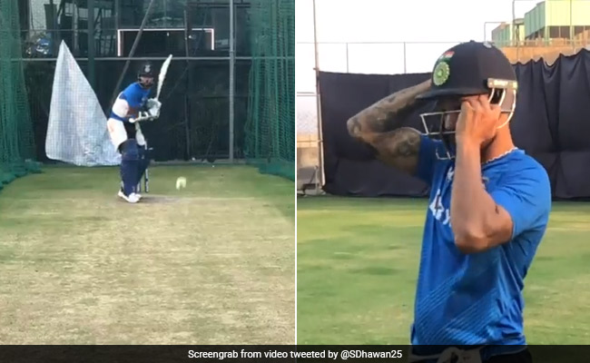 Gabbar is bacK : कोरोना से ठीक होकर मैदान पर लौटे शिखर धवन, VIDEO में दिखा शानदार अंदाज