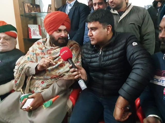 "People Want Change": Navjot Sidhu To NDTV Amid Congress Tussle