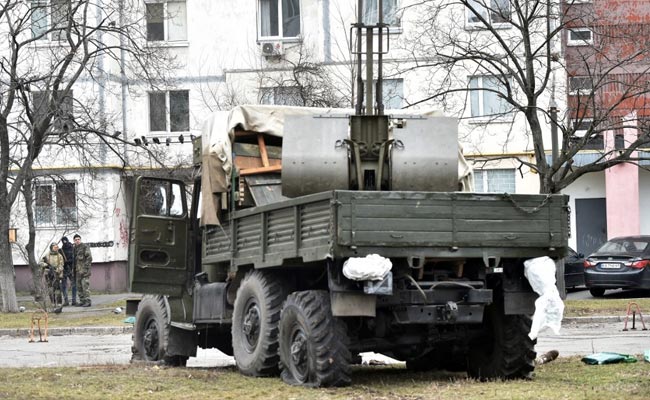 First Russian Troops Enter Ukraine Capital Kyiv, Street Battle Erupts
