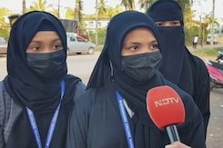 Karnataka Students In Hijab Sent To Separate Classrooms, No Lessons Karnataka Students In Hijab Sent To Separate Classrooms, No Lessons