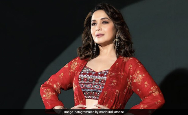 Madhuri Dixit Gives Us A Tip On Red Dress And Love. See Pic