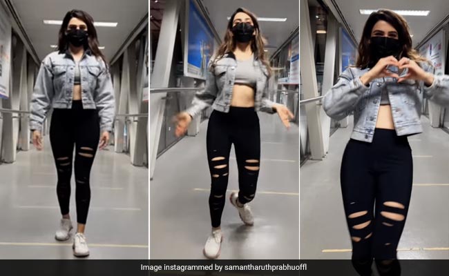 Samantha Ruth Prabhu's Casual Airport Style Is As Fun As Her Dance Moves