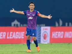 ISL: Sunil Chhetri's Record Strike In Vain As Hyderabad Beat Bengaluru FC