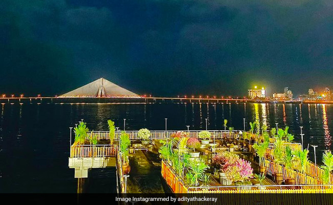 Watch: A Breathtaking View Of The Sea Link From Mumbai's New Viewing Deck