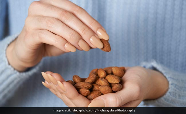 Almonds are a great snack and much healthier than packed snacks