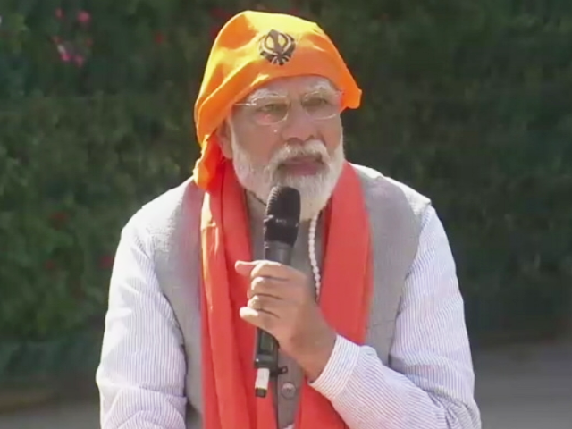 PM Hosts Prominent Sikh Personalities At His Residence Ahead Of Punjab Polls