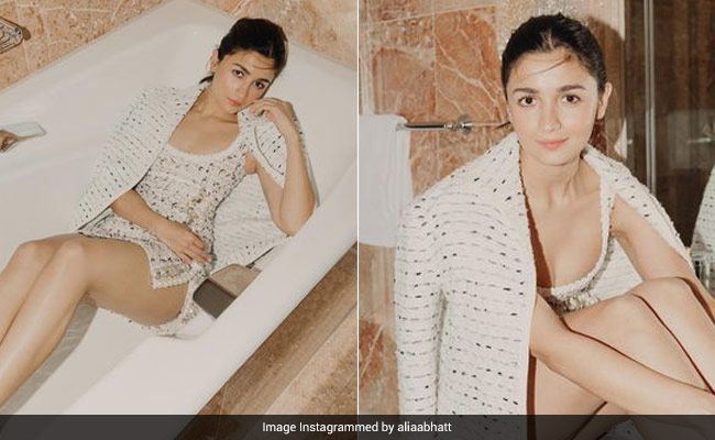 Alia Bhatt Bids A Dazzling Farewell To Berlin In A Sparkly Mini Dress