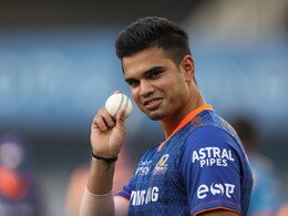 Watch: Arjun Tendulkar Cleans Up Mumbai Indians Teammate With Searing Yorker During Training Watch: Arjun Tendulkar Cleans Up Mumbai Indians Teammate With Searing Yorker During Training