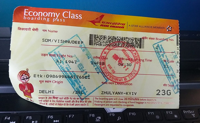 On Board Air India Flight That Never Made It To Ukraine On Board Air India Flight That Never Made It To Ukraine