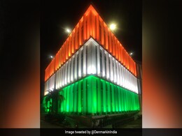Denmark Embassy In Delhi Lights Up To Celebrate 75 Years of India's Independence Denmark Embassy In Delhi Lights Up To Celebrate 75 Years of India's Independence