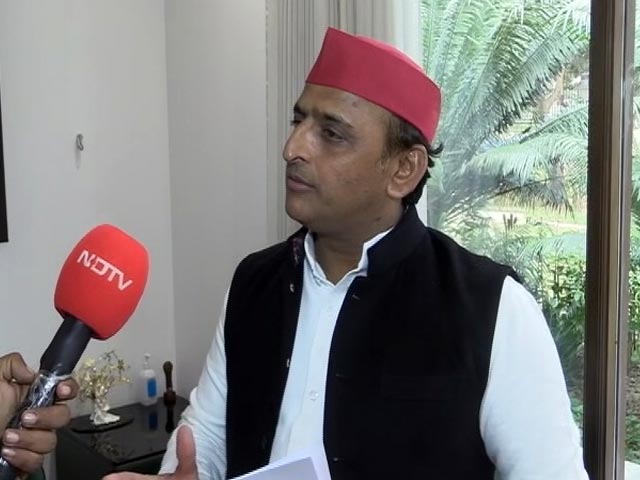 "<i>Sankalp Patra</i> Is <i>Jhoota Patra</i>...": Akhilesh Yadav On BJP's UP Manifesto