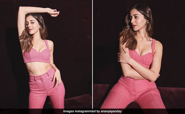 Ananya Panday's Style Language Is Bright And Sassy In A Co-Ord Set