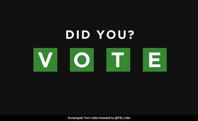 Government Urges People To Cast Their Vote, With A Wordle Twist