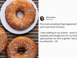 A Stranger's Act Of Kindness Made The Day For Teacher And Her Students; Here's Why