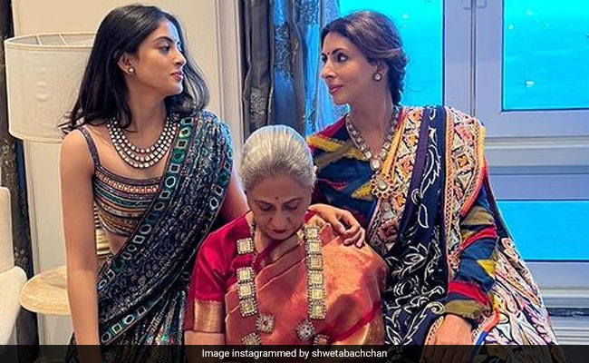 Shweta Bachchan ने बेटी Navya और मां जया बच्चन के साथ शेयर की फोटो, बोलीं- तुम मैं और डुपरी