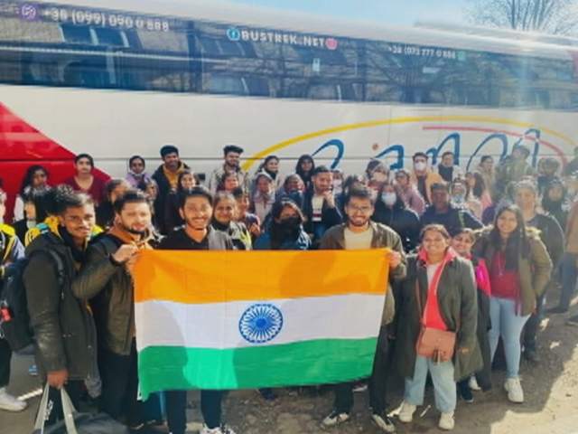 40 Indian Medical Students Walk 8 km To Poland Border To Escape Ukraine