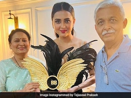 Bigg Boss 15 Winner Tejasswi Prakash Back On Set With Plateful Of Yumminess - See Pic Bigg Boss 15 Winner Tejasswi Prakash Back On Set With Plateful Of Yumminess - See Pic