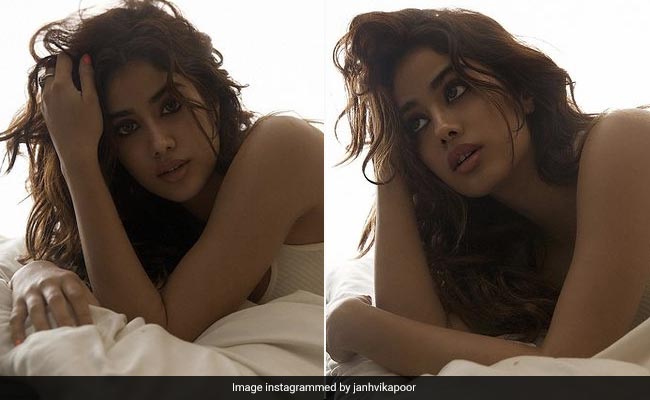 Janhvi Kapoor's Lazy Days At Home Start And End On A Monochrome Note