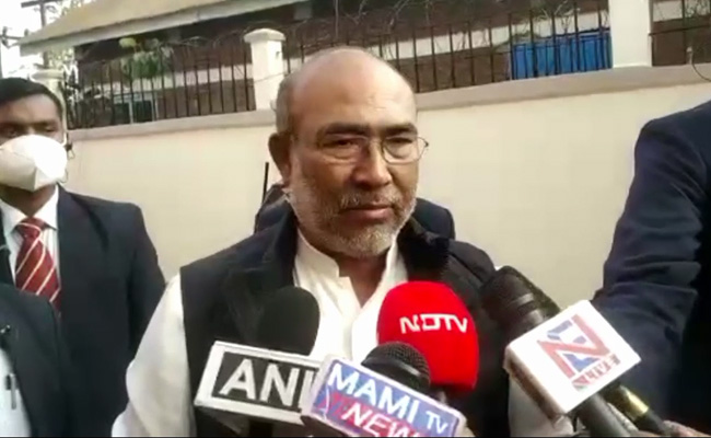 BJP Indicates Manipur Chief Minister N Biren Singh Will Get Another Chance