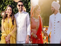 Sheetal Thakur's Traditional Red Lehenga Is Beyond Dreamy Sheetal Thakur's Traditional Red Lehenga Is Beyond Dreamy