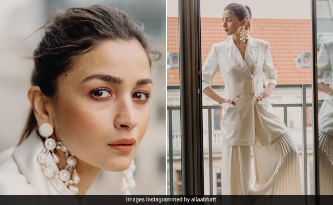 Alia Bhatt Has A Boss Lady Moment In Berlin In A White Blazer And Pleated Pants